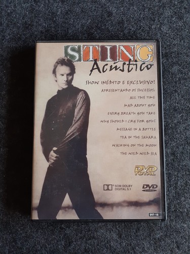 Sting acústico dvd - dvd, |