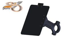 Kennzeichenhalter seitlich