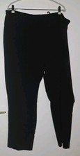Thea plus 42 Stoffhose Hose Schlupfhose schwarz Bengalinmaterial Gr. 52 elegant