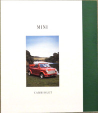 Mini Cabriolet Cabrio Prospekt Brochure von 7/1993, 8 Seiten 