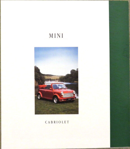 Mini cabriolet cabrio prospekt - mini,