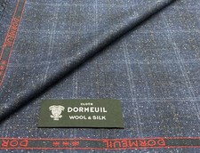 Blau braun karierter Woll