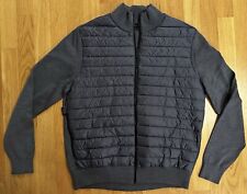 Canada Goose Herren Hybridge Daunen/Merino Jacke-Gr. XL-Grau-NEU!