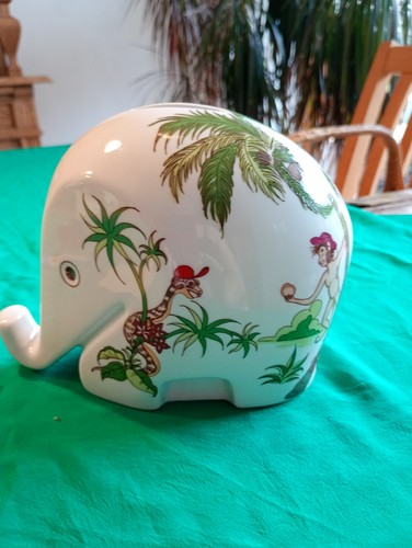 Höchst porzellan elefant - porzellan,