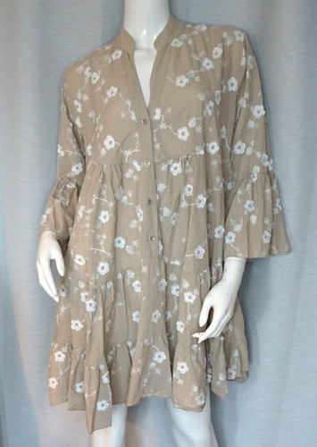 Hippie tunika kleid - tunika, 3d