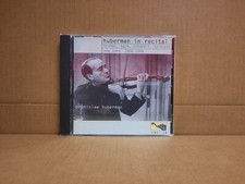 CD Bronislaw Huberman In Recital Arbiter – 105 Ex Libris Prof. Edith Peinemann