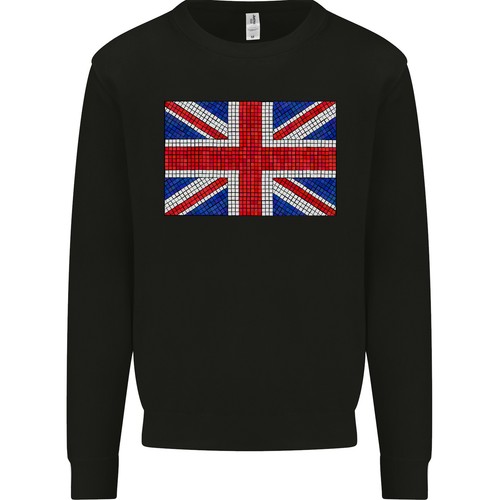 Mosaik union jack flagge - mosaik,