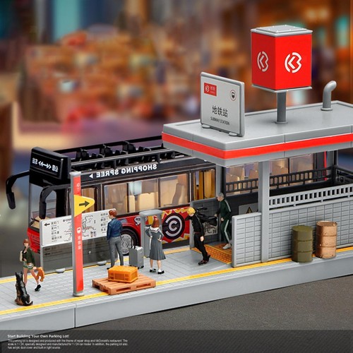 Diy bahn station - 1/64,