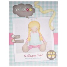 Kullaloo Stoffpuppe "Lulu" & Kleid Nähanleitung & Schnittmuster Kinder nähen DIY