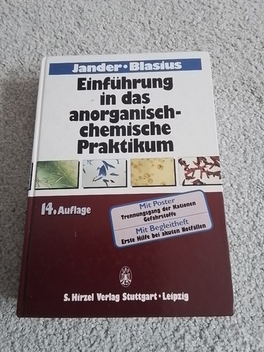 Jander blasius einführung - jander, in