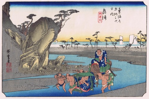 Hiroshige stationen des - -,