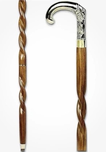 Gehstock griff holzstock antik - griff,
