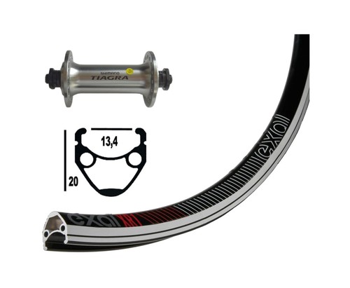 Exal vorderrad löcher - 32, 700c
