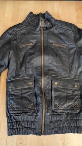 Vintage zara trf lederjacke - trf,