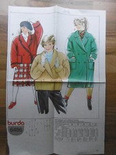 Burda Schnitt 6486 Kinder-Jacke bzw. Mantel