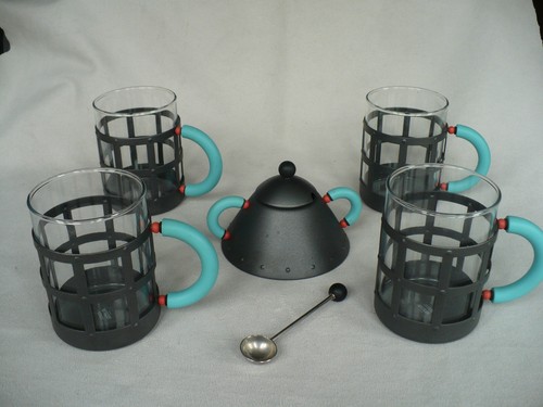 Alessi graves 4 teetassen - m.,