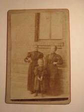 links Henriette Ste? geb. Haldimann / vorne Jettle Stee? als Mädchen / CDV