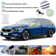 SUV KFZ Schrägheck Halbgarage Auto Autoabdeckung Winter Schnee Sonne Frostschutz