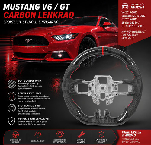 Ford mustang carbon - ford, v6