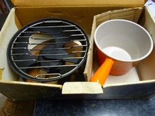 Altes Fondueservice Le Creuset