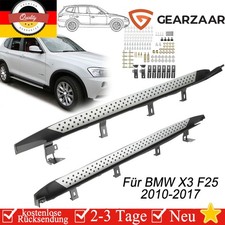 Trittbretter für BMW X3 F25 ab 2010-2017 Alu Flankenschutz Seitenschweller