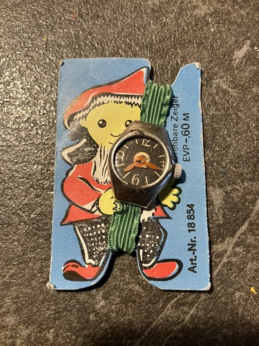 Kinderuhr sandmann ddr gdr veb - kinderuhr,