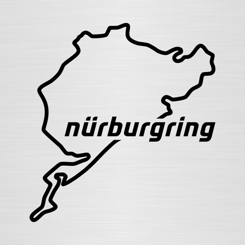 Pegatina nurburgring vinilo - nurburgring,