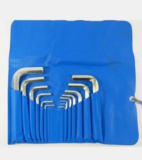 BELZER 1999Z/14T Inbusschlüssel Satz 14.tlg | 5/64" - 3/4" in Rolltasche 