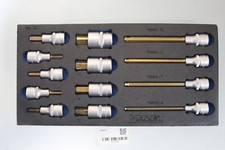 Hazet Schraubendreher-Steckschlüsseleinsatz Satz 1/3 ∙ 13-teilig 163-220/13