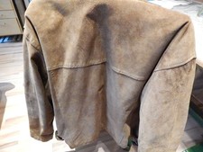 Wildlederjacke Größe S ,Herren u. Damen Black Project, The Jeans Brand, Rehbraun