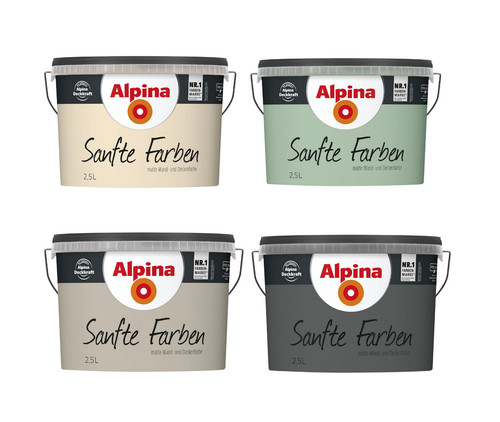 Alpina farbe liter - liter, sanfte