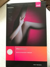 MEDIVEN 20 SEDUCTION  Kompressionsstrümpfe  Gr.5,CCL 2 puder neu