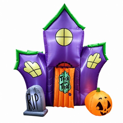 Aufblasbares halloween haus - aufblasbares, halloween-haus