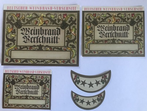Alte etiketten deutscher - etiketten,