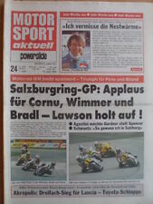 MOTOR SPORT AKTUELL 24 - 1989 Salzburgring-GP Pons Biland Schwantz Cornu Wimmer