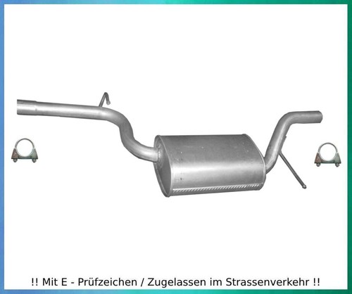 Mittelschalldämpfer für - , vw