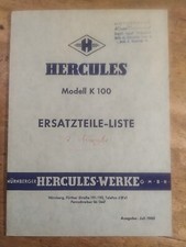 9.3 Herkules K100 K 100 spares