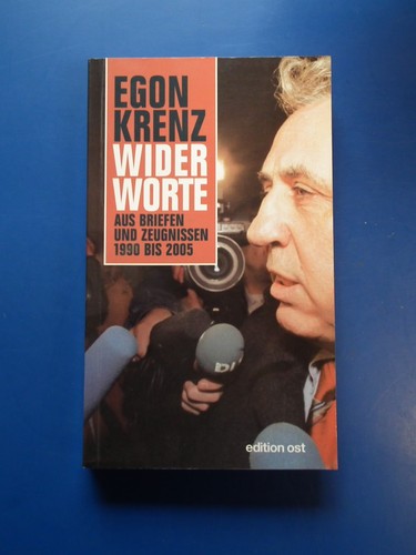 Egon krenz widerworte aus - -,