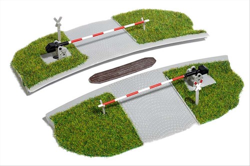 Bahnübergang gebogen busch - tt,
