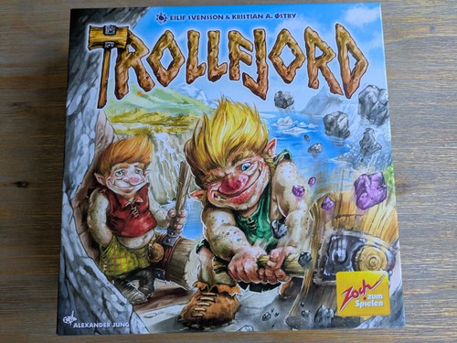 Trollfjord brettspiel - trollfjord,