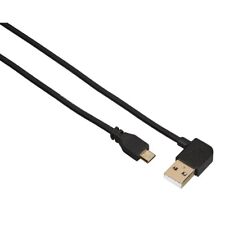 Hama Lade-Kabel Micro-USB Adapter, Lade-Sync-Kabel, 90 Grad gewinkelt, 00014147