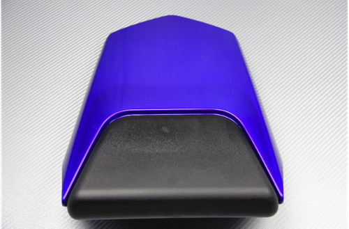 Blaue soziusabdeckung - soziusabdeckung, /