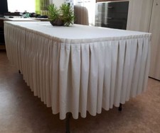 Tischhusse Tischrock Skirting