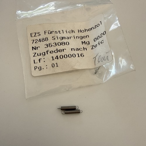 Märklin 353080 zugfeder 1 - 353080, (1