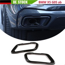 2X Auspuff Endrohre Edelstahl