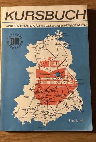 Kursbuch deutsche reichsbahn - deutsche,
