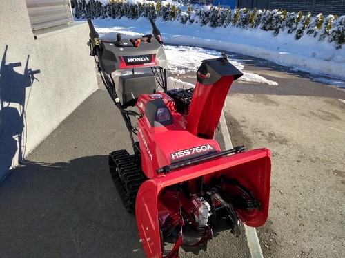 Honda hss 760a - honda, schneefräse