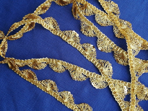 Gold spitze band - band,, borte
