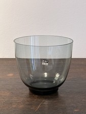 SF WMF Wilhelm Wagenfeld seltene Bechervase Vase turmalin Glas mid century