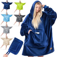 KESSER® Hoodie Decke Kuschel Decke Ärmeln Kapuzen Pullover Sweatshirt Oversize